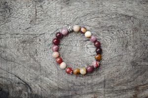 Broadbaskets natural jasper stones bracelet 